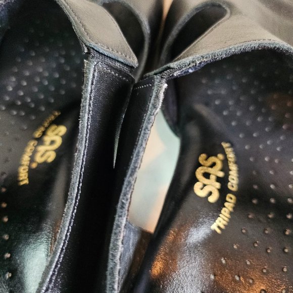 SAS Tripad Comfort Women's Black Smooth Leather Slingback Sandals US 9 1/2M - Picture 4 of 8